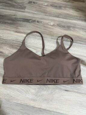 Nike sports bra - light brown